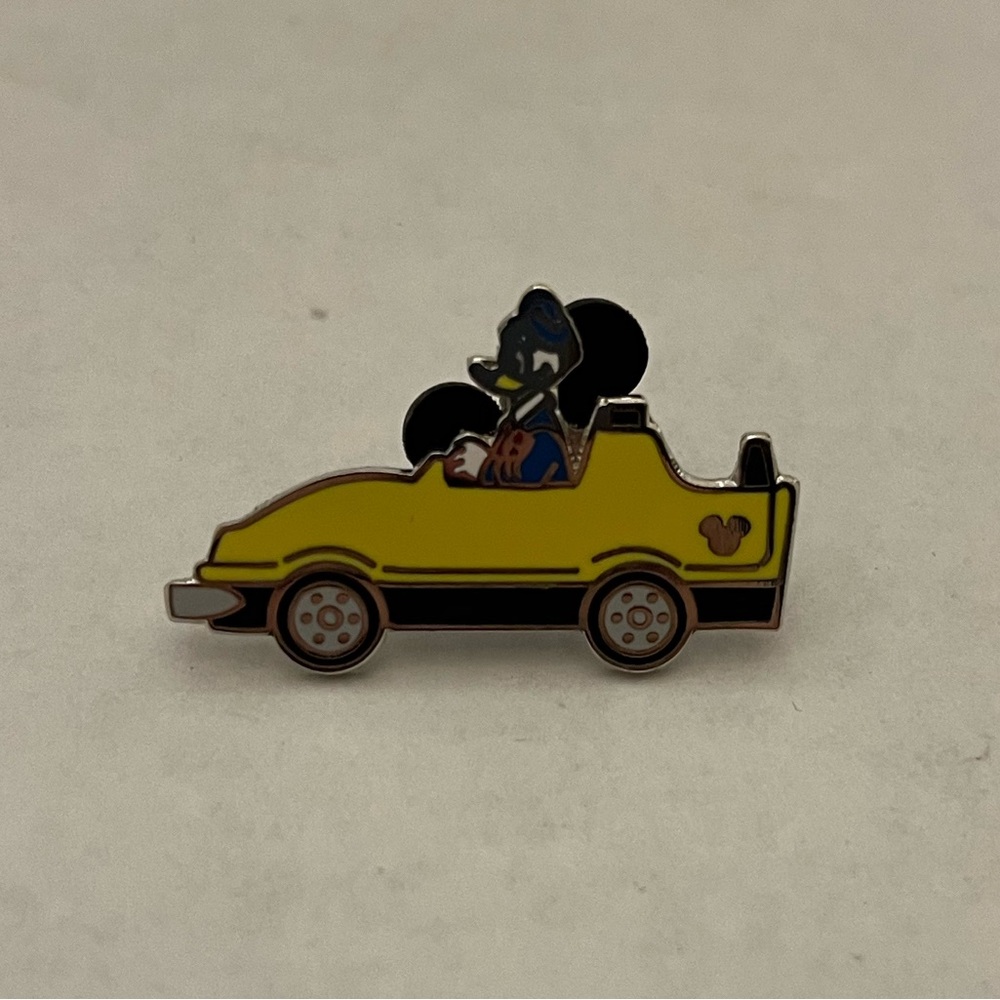 Disney Donald Duck Driving Hidden Mickey Pin